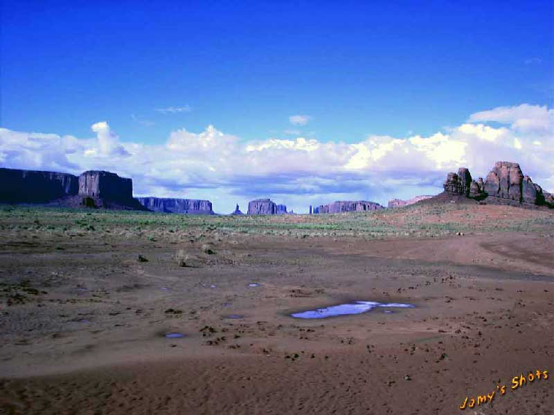 Monument Valley, aprs l'orage
