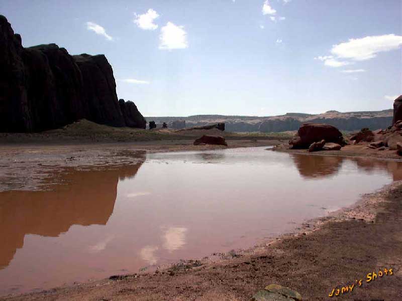  Monument Valley aprs la pluie