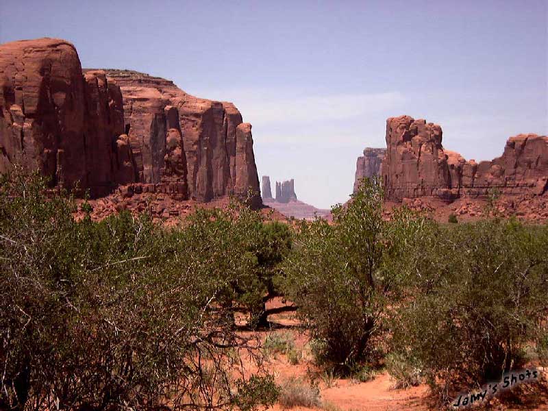 Monument Valley. Environnement Cook out