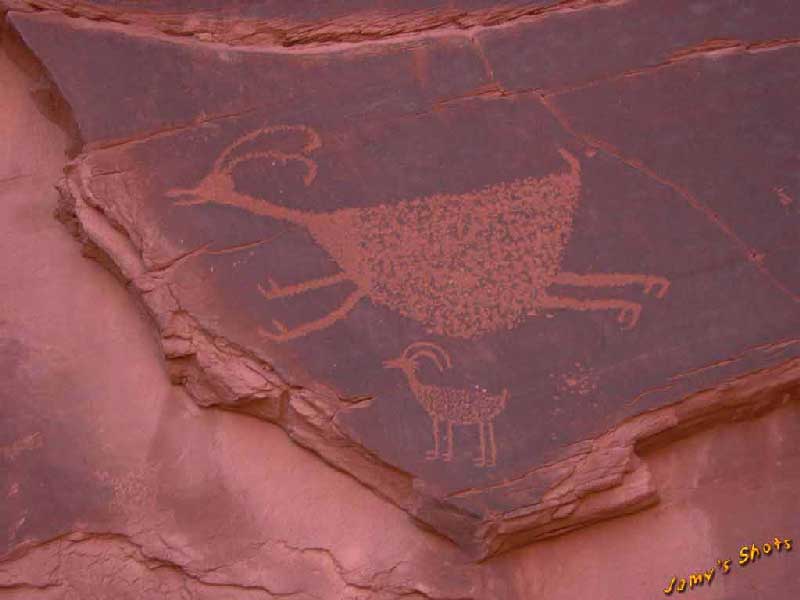 Petroglyphes Anasazis  "Eye in the sky"