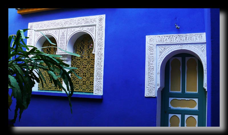 Entrez dans les jardins de Majorelle  Marrakech
