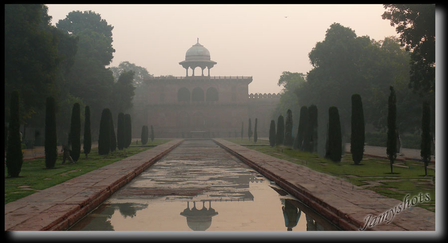 Les jardins du Taj Mahal