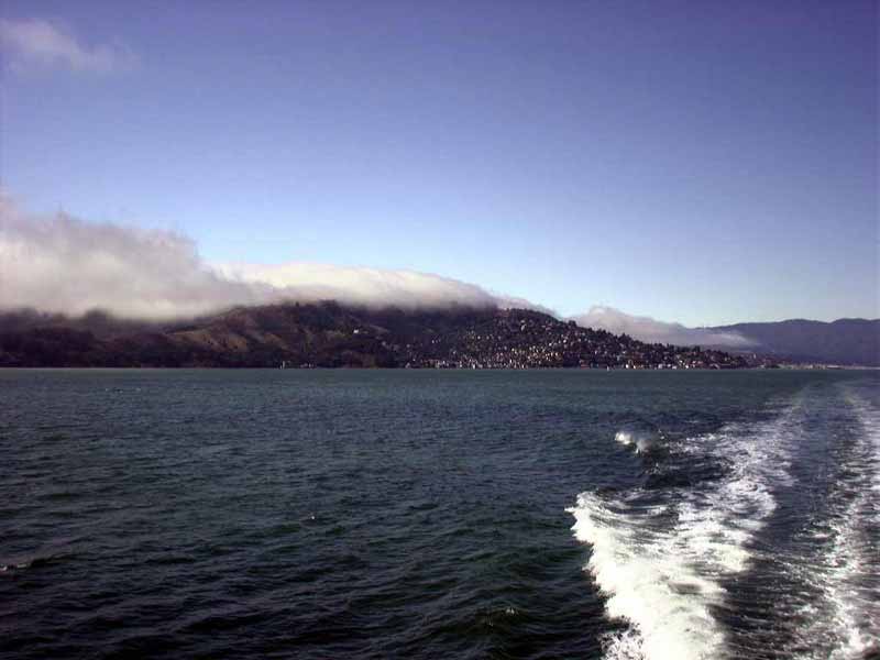 Sausalito de la baie de San Francisco